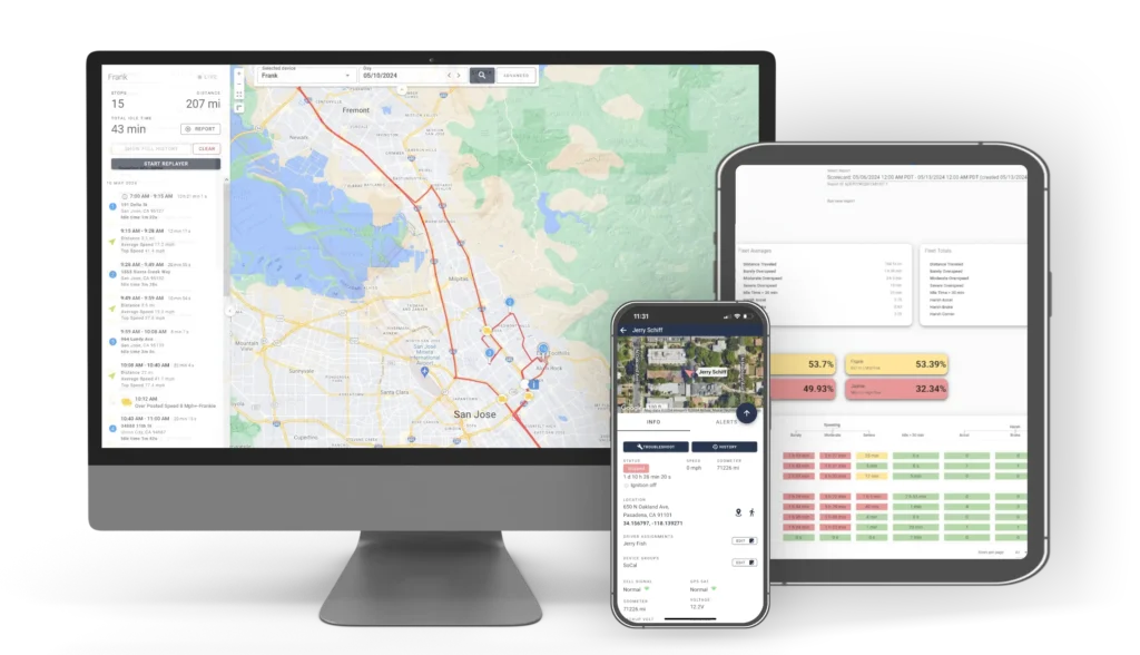 GPS tracking apparaat en platform tegen autodiefstal